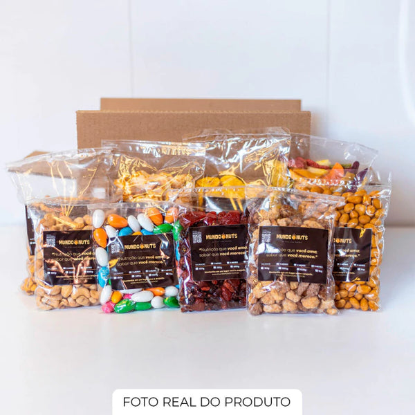 Kit Mundo Nuts Brasil + Brinde